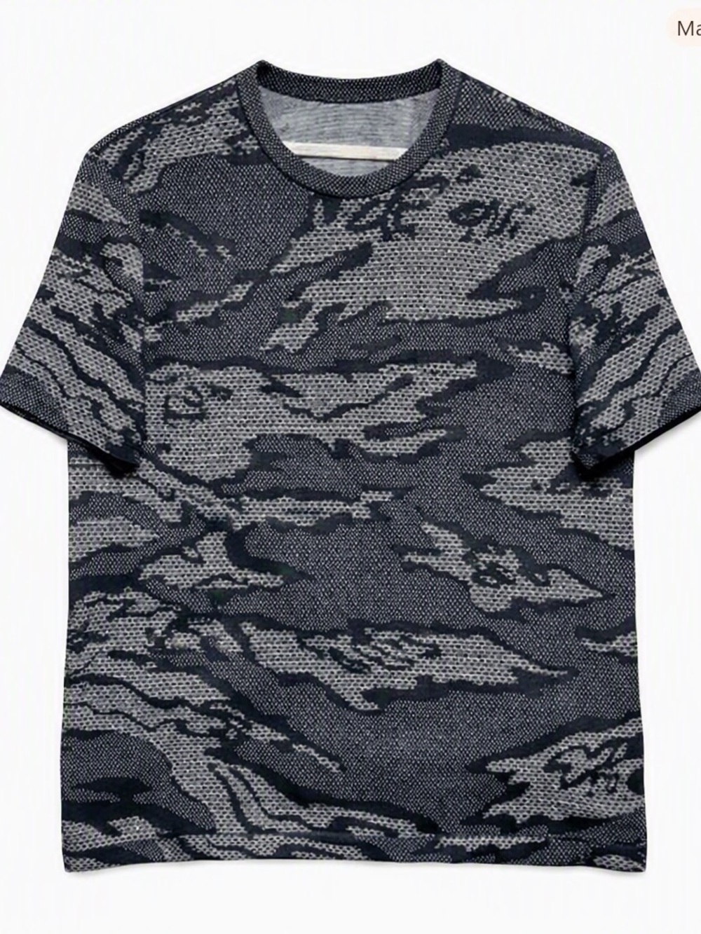 Lululemon Men’s Metal Vent Breathe Shirt New York City Camo M/L 40"